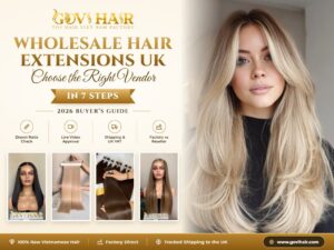 Wholesale hair extensions UK vendor guide in 7 steps