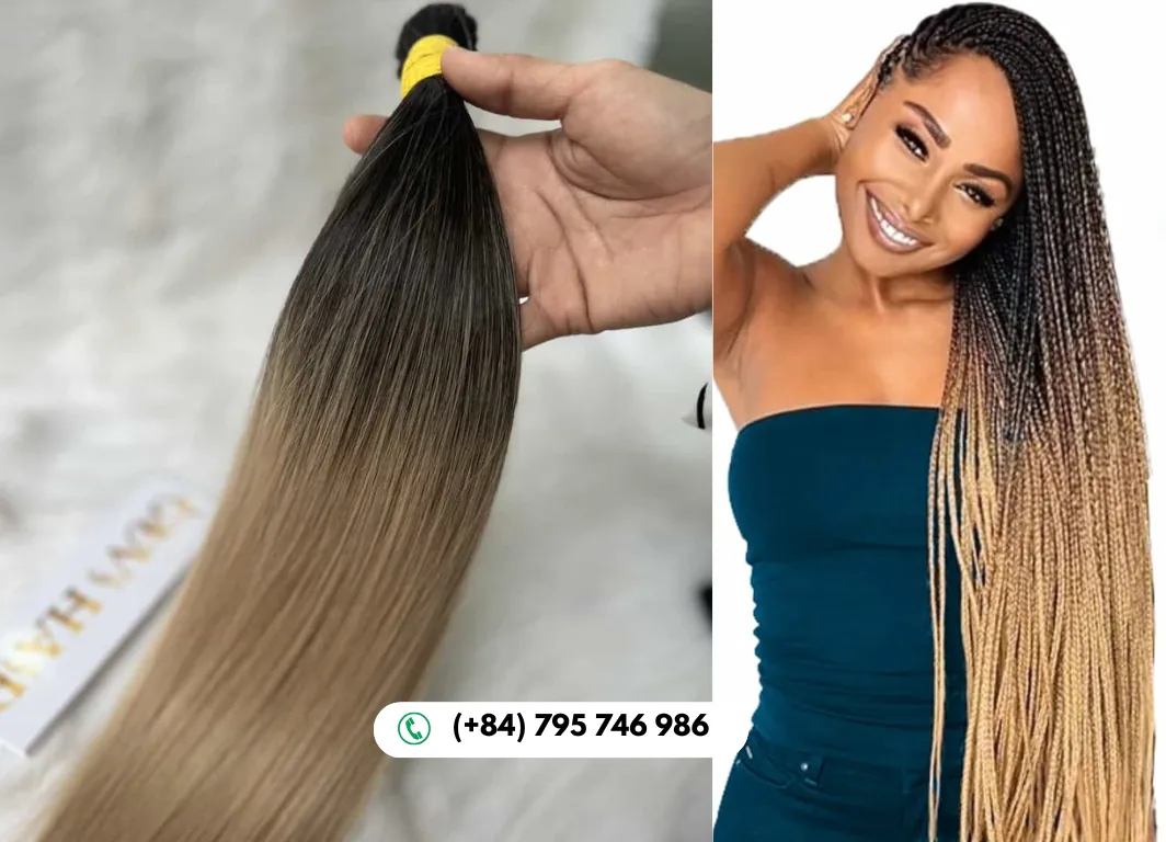 Raw Straight Bulk Hair Offers Premium Vietnamese Quality 