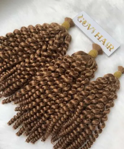Curly in Brown Color