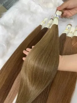 Straight Bulk Human Hair for Braiding 3 Color