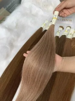 Straight Bulk Human Hair for Braiding 5 Color