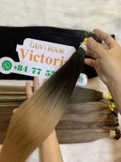 Straight Smoke Nanoring Hair Extension