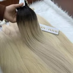 Straight Ombre Color Tape Hair Extensions