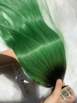 Bone straight Ombre Color Tape Hair Extensions