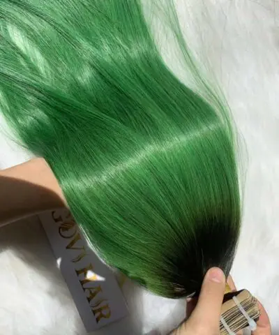 Bone straight Ombre Color Tape Hair Extensions