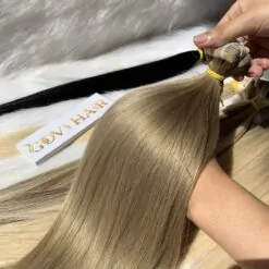 Straight #8C Color Tape Hair Extensions