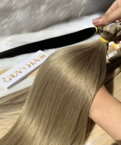 Straight #8C Color Tape Hair Extensions