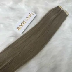 Hair Extensions Package Custom Bone Straight Colored Tape Hair Extension