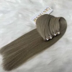 Hair Extensions Package Custom Bone Straight Colored Tape Hair Extension