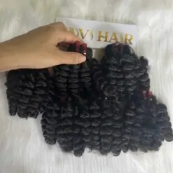 Curly 1B - Natural Color Weft Curly