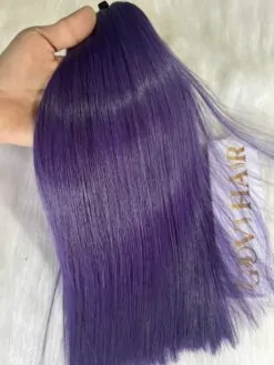 Bone Straight Violet Weft