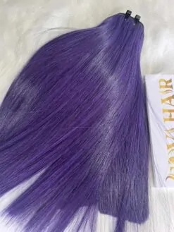 Bone Straight Violet Weft