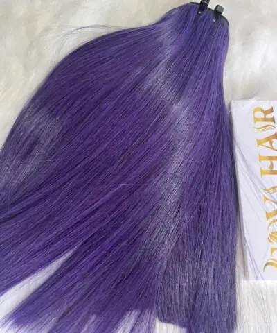 Bone Straight Violet Weft