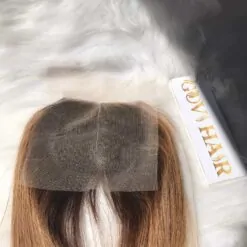 100% Real Hair Closure 4x4 Ombre Color Closure