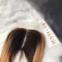 100% Real Hair Closure 4x4 Ombre Color Closure