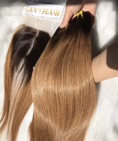Celebrity Choice Bone Straight Ombre Color Weft
