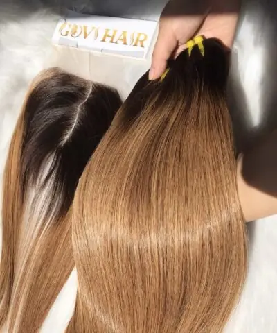 Celebrity Choice Bone Straight Ombre Color Weft