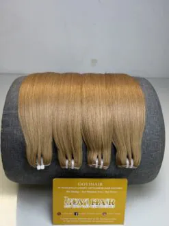 Bone Straight Machine Weft Hair Extensions 26 Inch #5 Light Brown Color 7 Bone Straight Machine Weft Hair Extensions 26 Inch #5 Light Brown