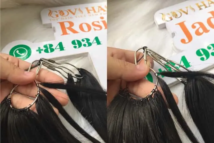 Feather Hair Straight Natural Color