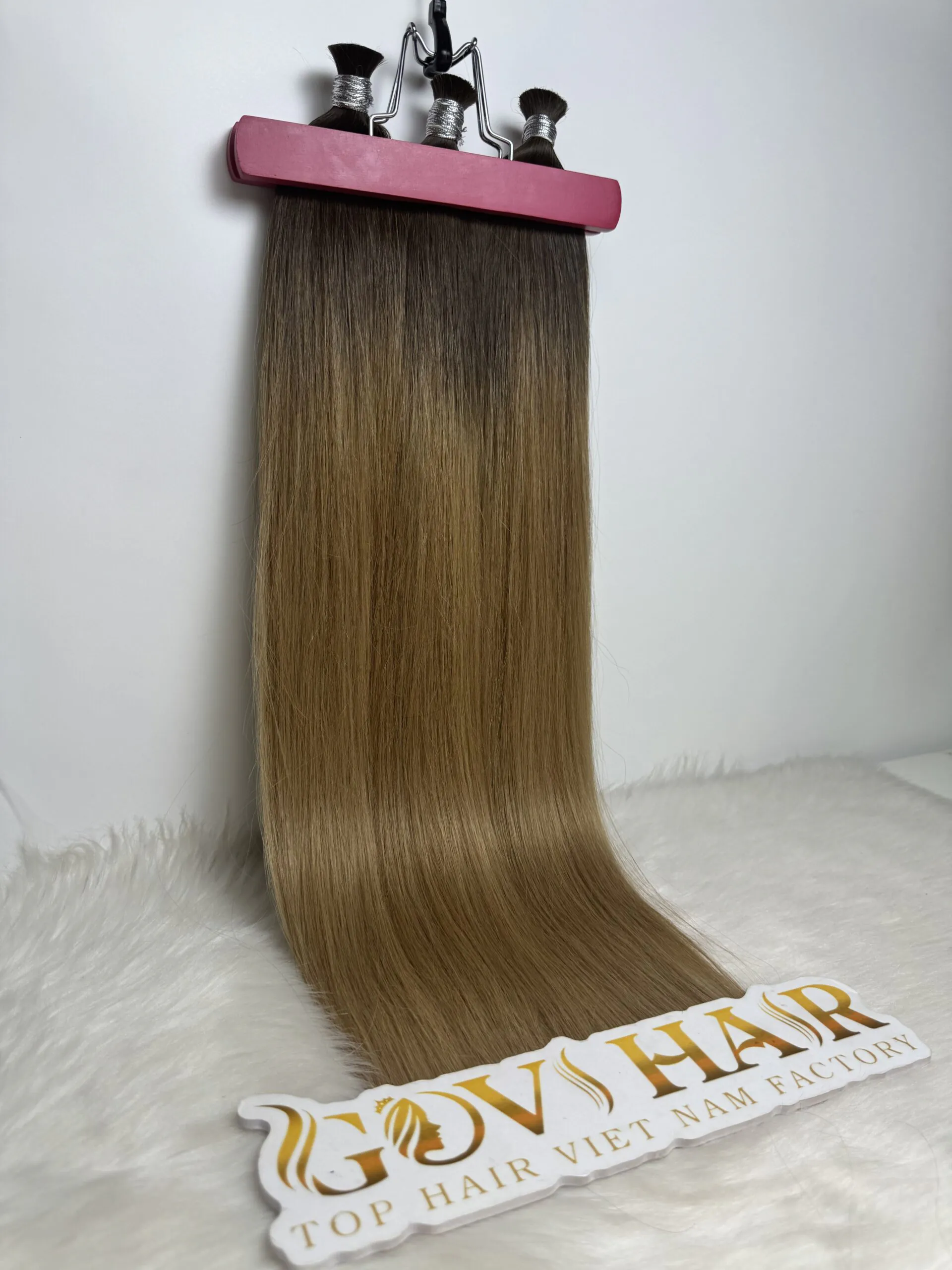 Bulk Human Hair for Braiding Ombre #5/24