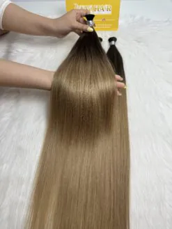 Bulk Human Hair for Braiding 30 Inch Ombre #5/24 Color