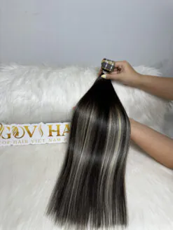 Scandinavian Color Tape In Hair Extensions