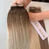Tape In Extensions Human Hair Mix Scandivian Blonde Vietnamese Hair