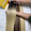 Tape In Extensions Human Hair Ombre Color 100% Vietnamese Hair