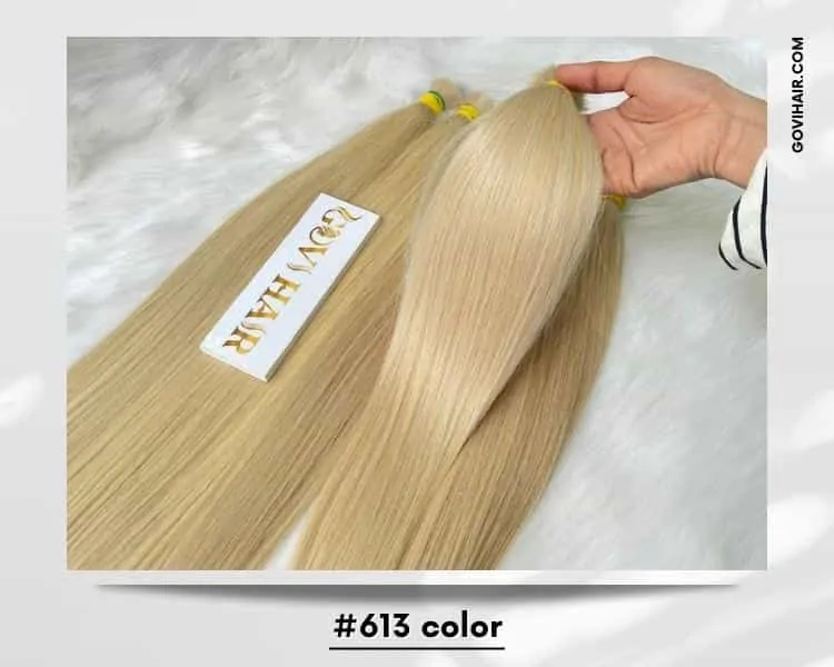 613 color Vietnamese hair 613 color Vietnamese hair
