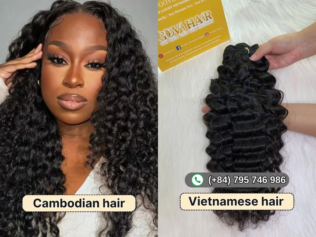 Cambodian hair vs Vietnamese Hair: A Comparison