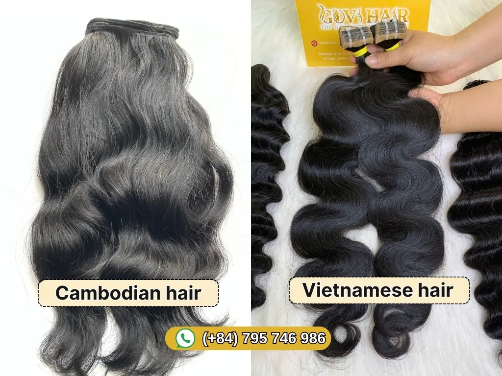 Cambodian vs Vietnamese Hair: The Beauty of Natural Black Shades