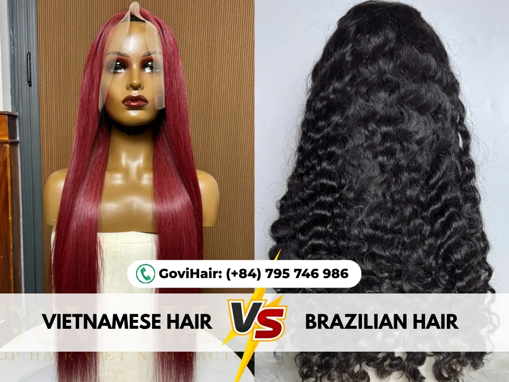 Vietnamese Hair vs Brazilian Hair: Which One Is Right for You? 8 Choosing between Vietnamese hair and Brazilian hair depends on your needs