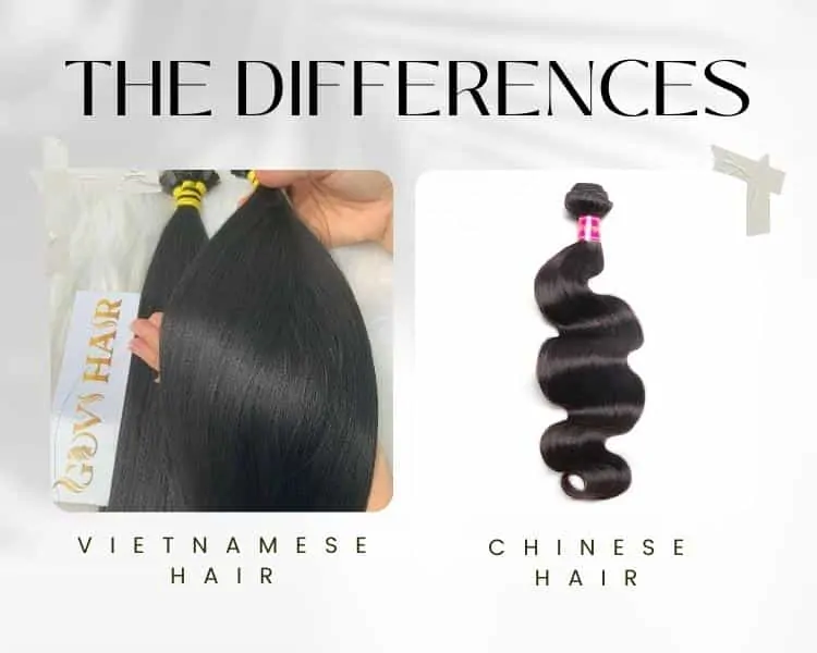 Vietnamese Hair vs Chinese Hair: Which Should You Choose? 2 difference vietnamese hair vs chinese hair