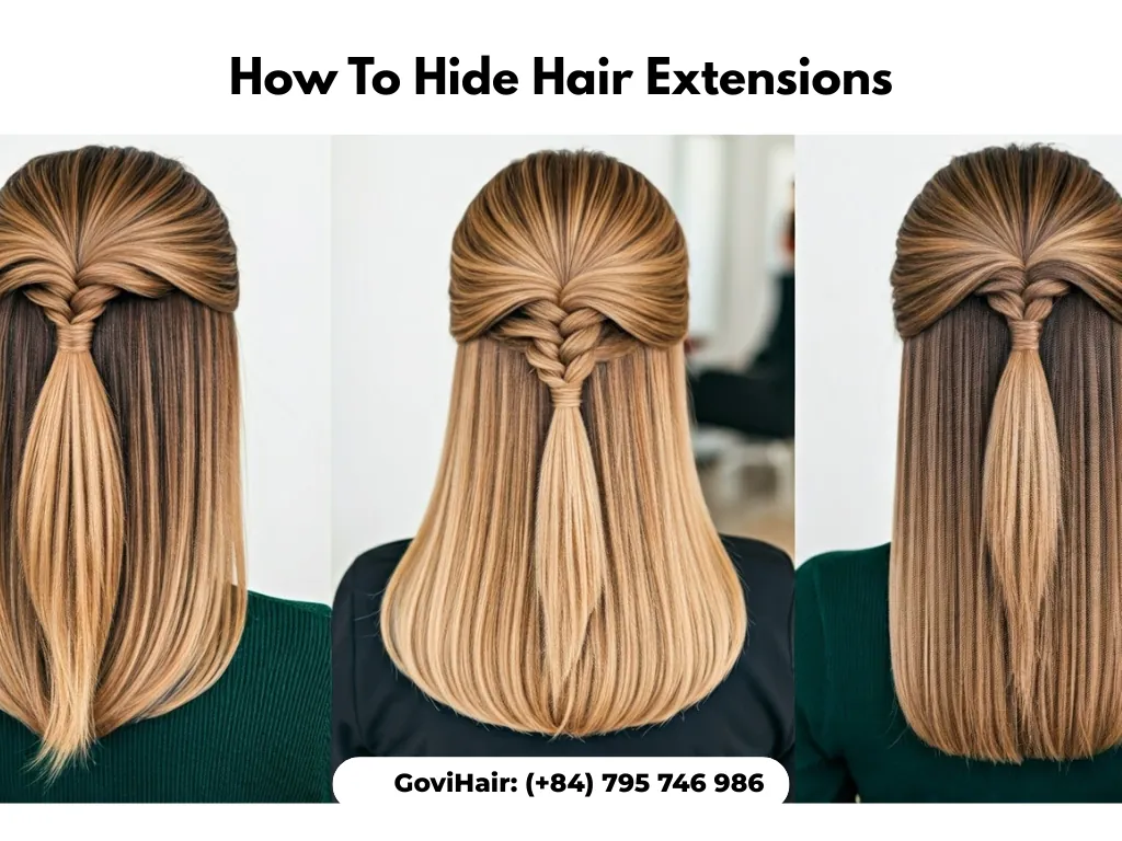 How to Hide Hair Extensions