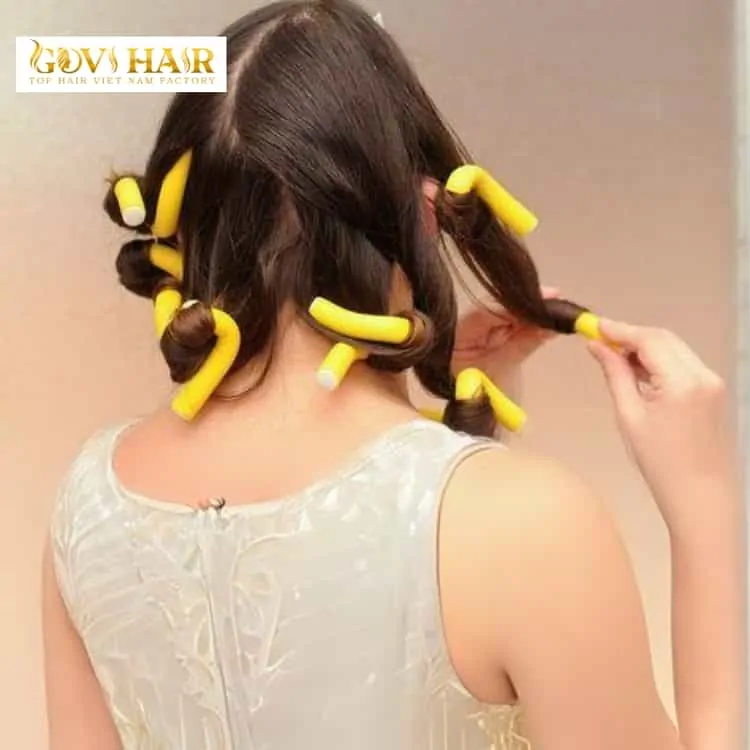 curling human hair wig rods roller