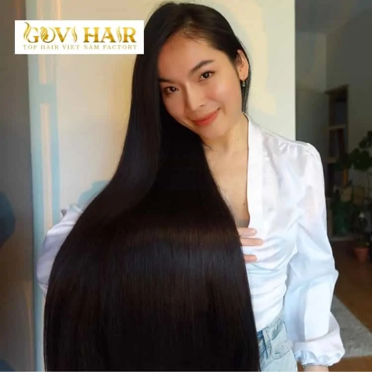 Vietnam human hair texture