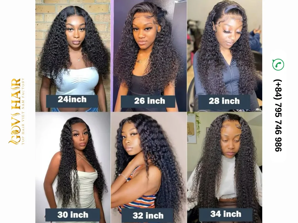 Wig Length Chart Curly
