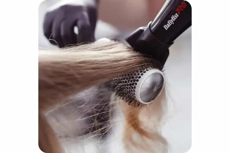 Avoid styling and heat application directly on lace frontals