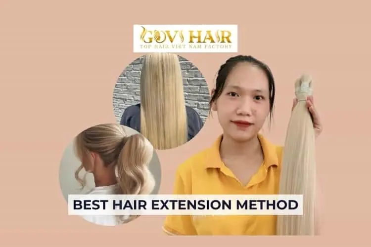Best hair extension method