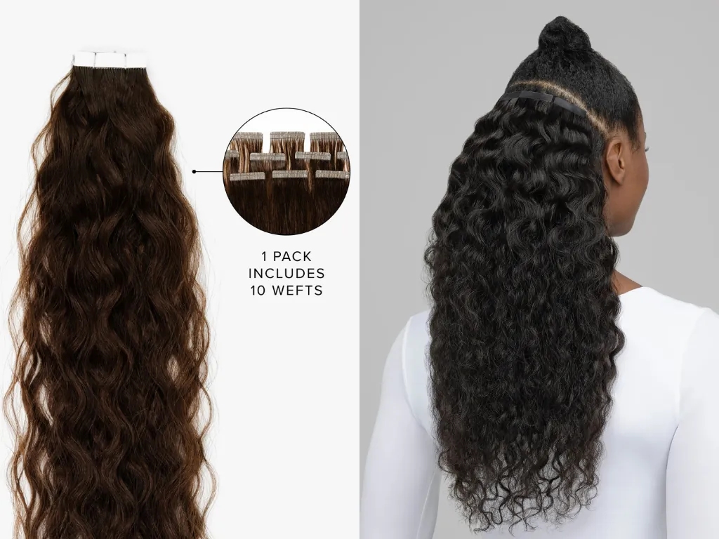 Top 7 Best Tape In Hair Extensions in 2025 5 Curly Hair-Friendly Tape-Ins: Enhancing Natural Texture