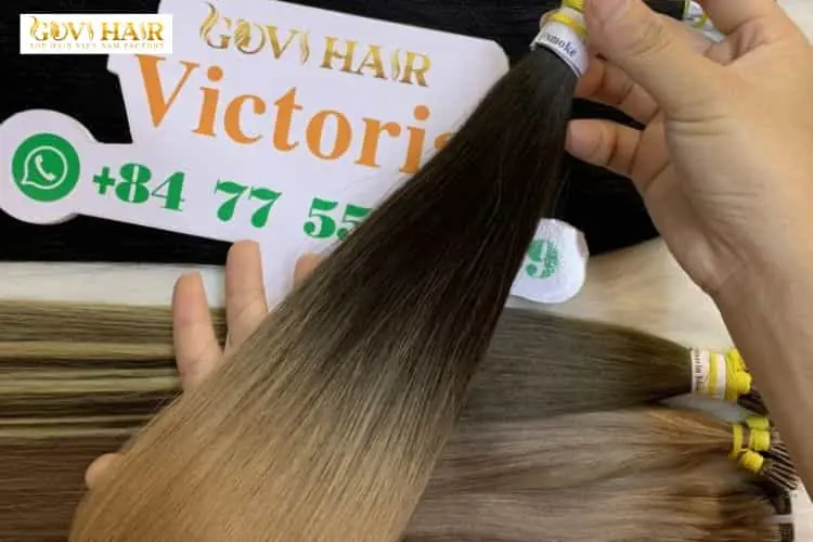 Many sessions to reach hair color