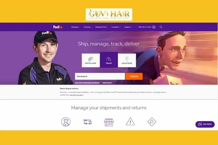 Track the shipment closely post payment in Fedex