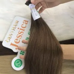 flat tip extensions straight 6 color raw vietnamese hair