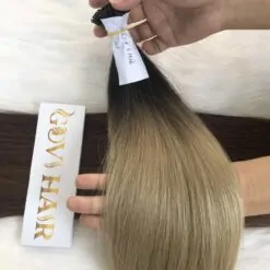 flat tip hair extensions ombre color 1b mixed 24 vietnamese hair
