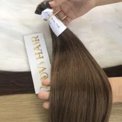 flat tip hair extensions straight 6 color raw vietnamese hair