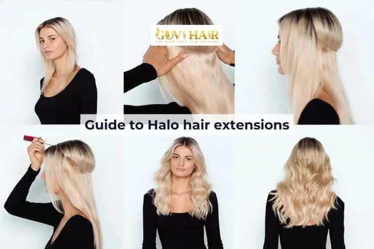 Guidance to put Halo Extensions For Short Hair