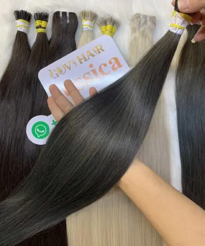 I-Tip Hair Extension #7 Color Vietnamese Hair Luxury