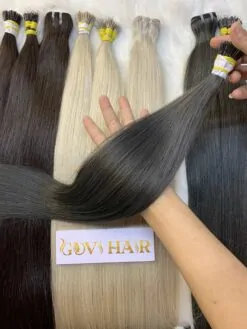 I-Tip Hair Extension #7 Color Vietnamese Hair Luxury Quality
