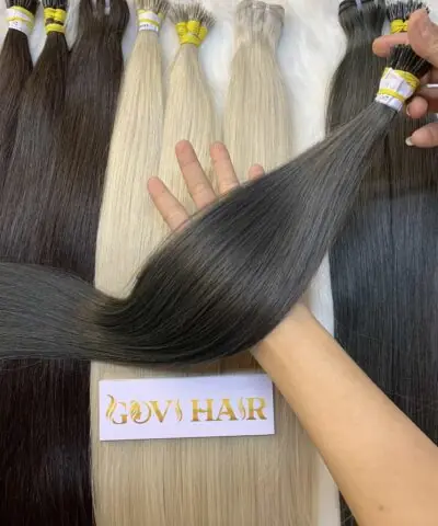 I-Tip Hair Extension #7 Color Vietnamese Hair Luxury Quality