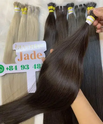 I-tip hair extensions 2 color